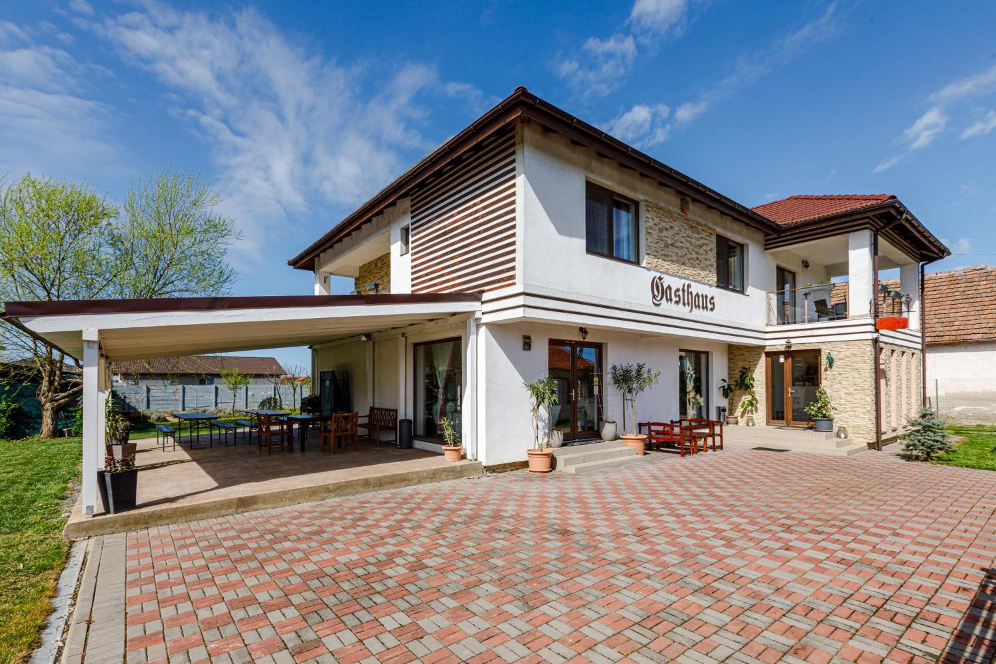 Gasthaus Sacalaz Hotel Timişoara Eksteriør billede